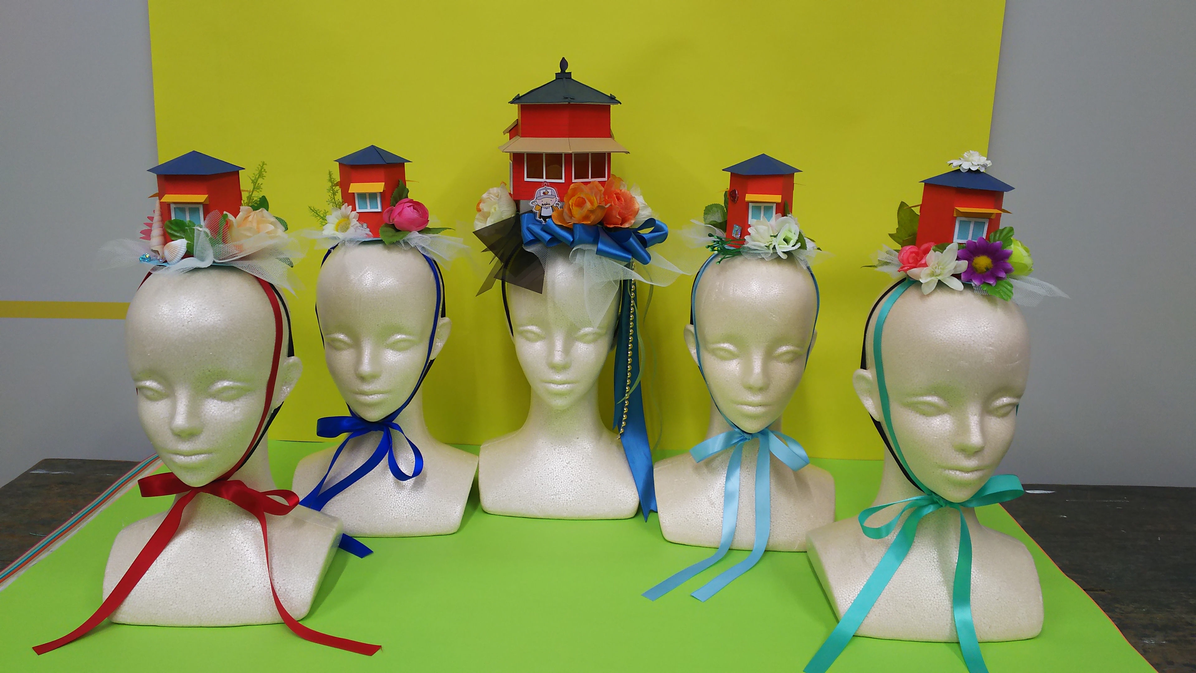 ミニ頭上建築見本