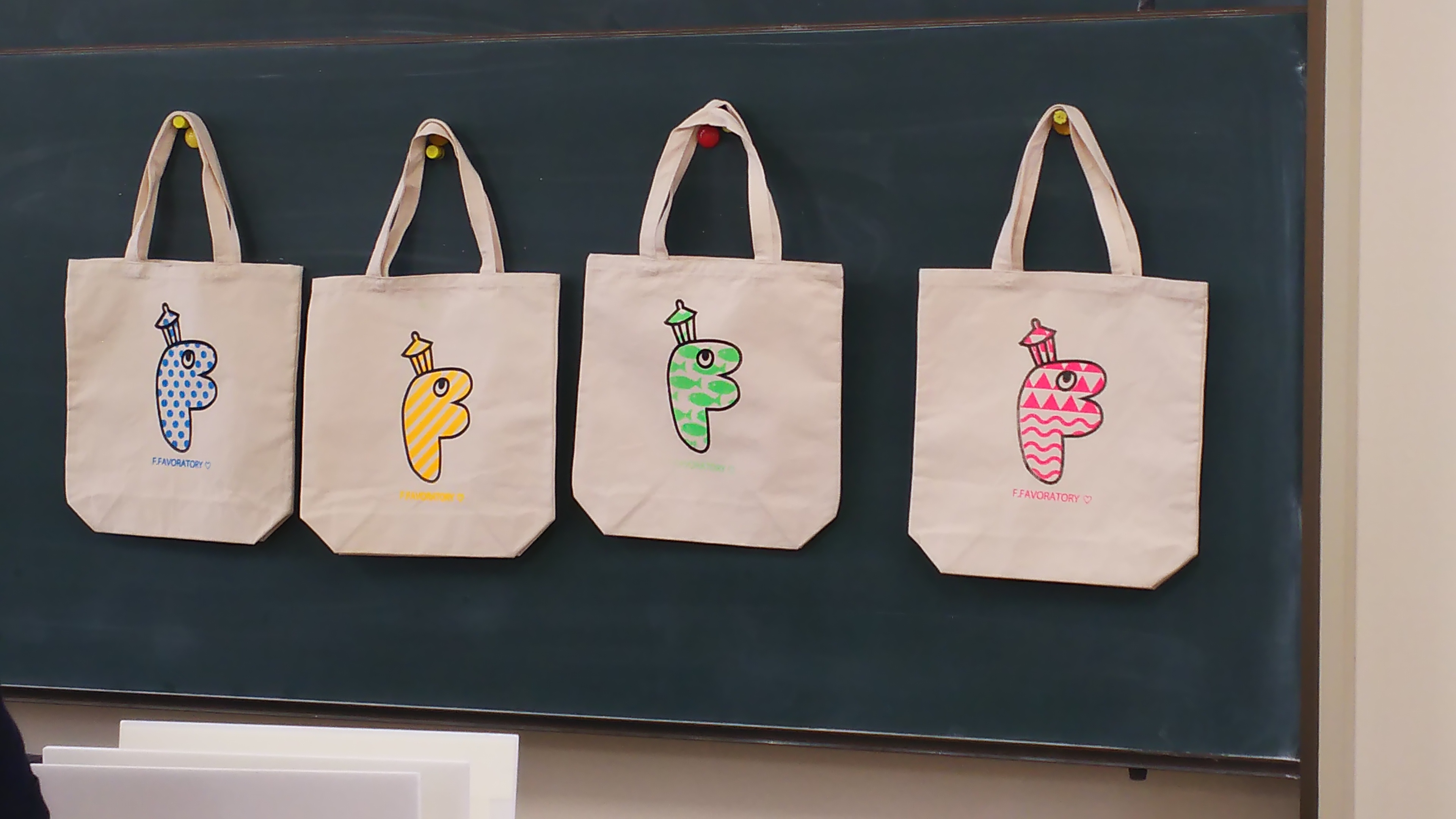 シルクスクリーントートバッグ見本