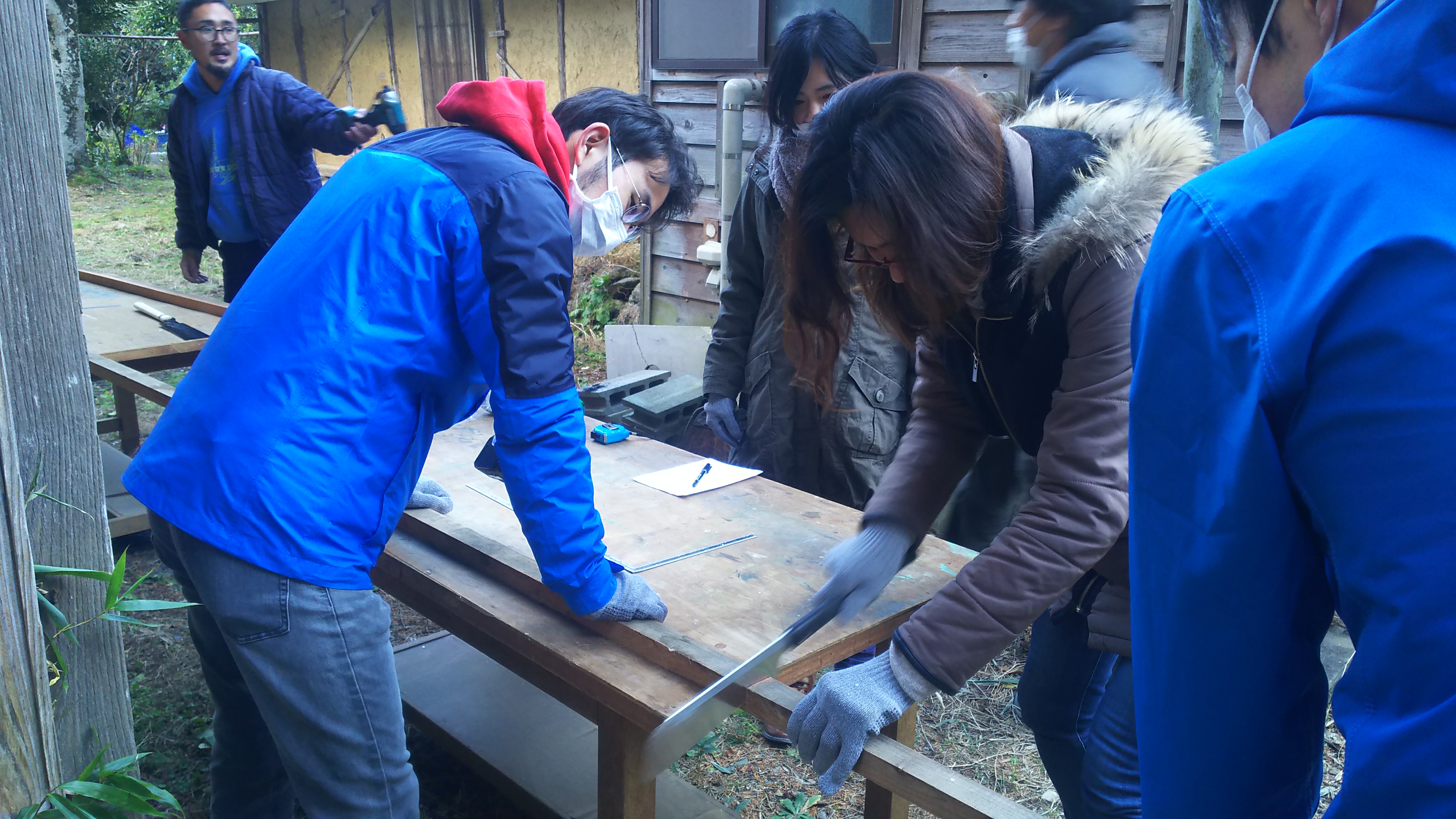 13 馬小屋改修ワークショップ4