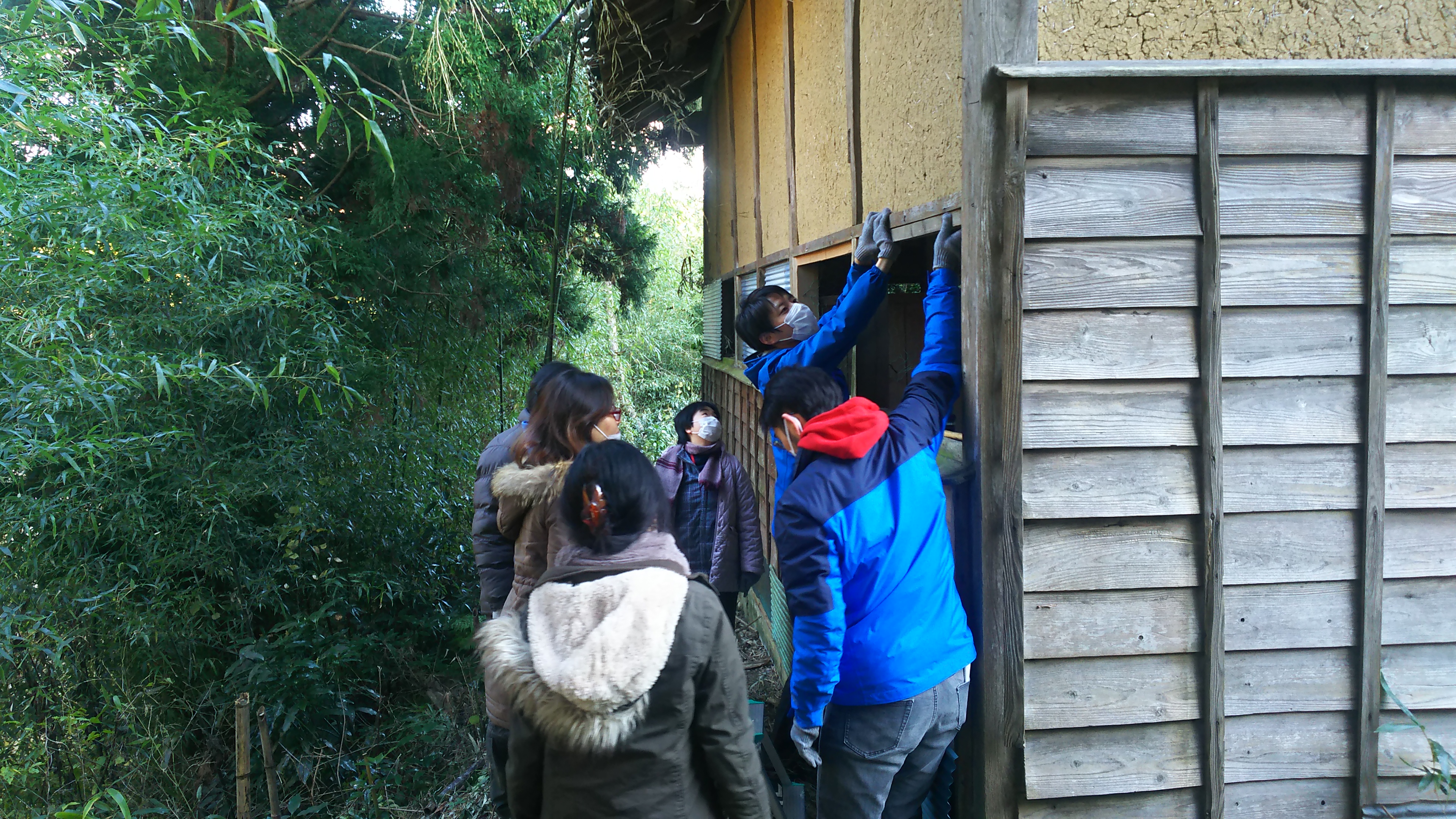 15 馬小屋改修ワークショップ5