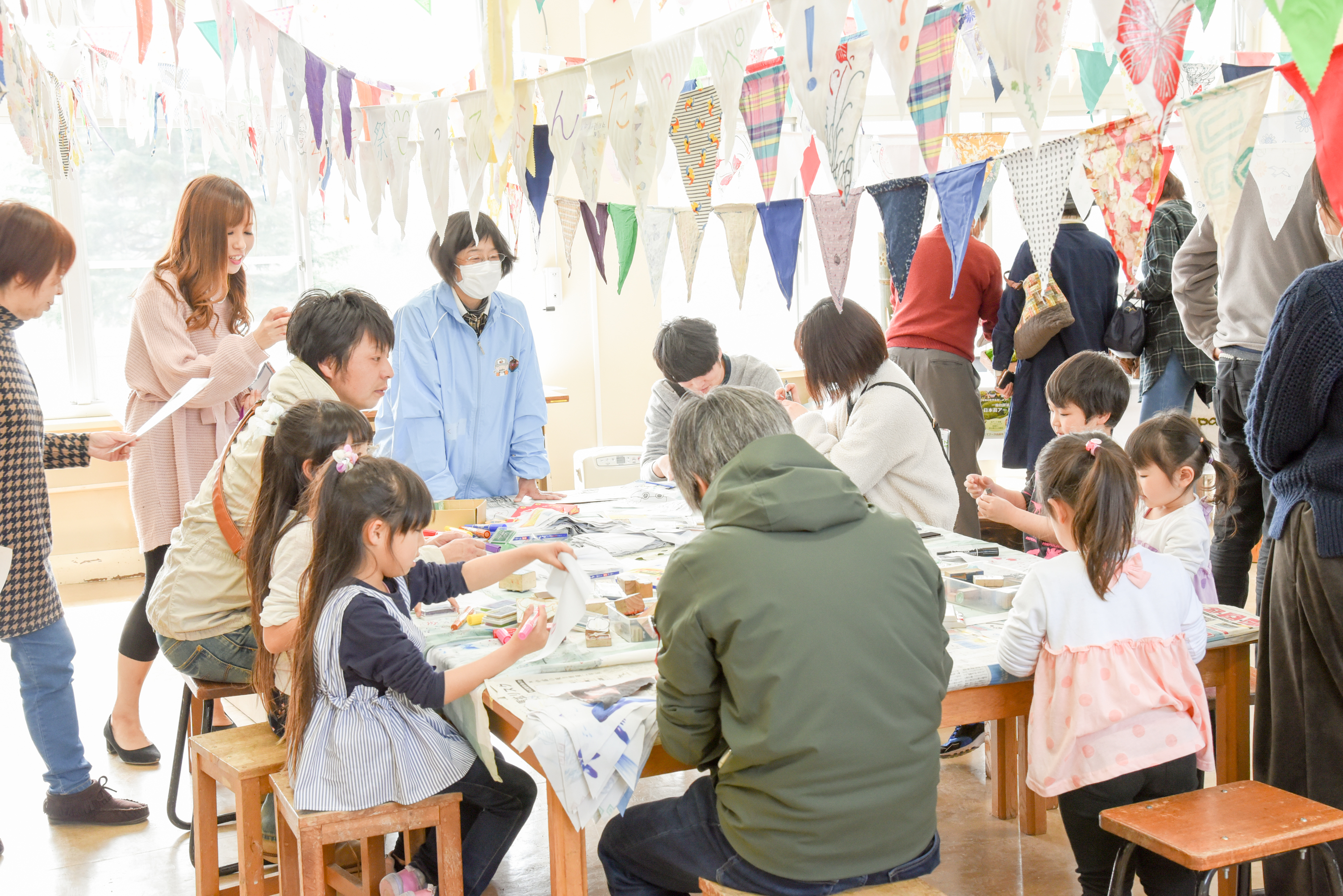 06 桃源郷芸術祭で展示されたガーランド