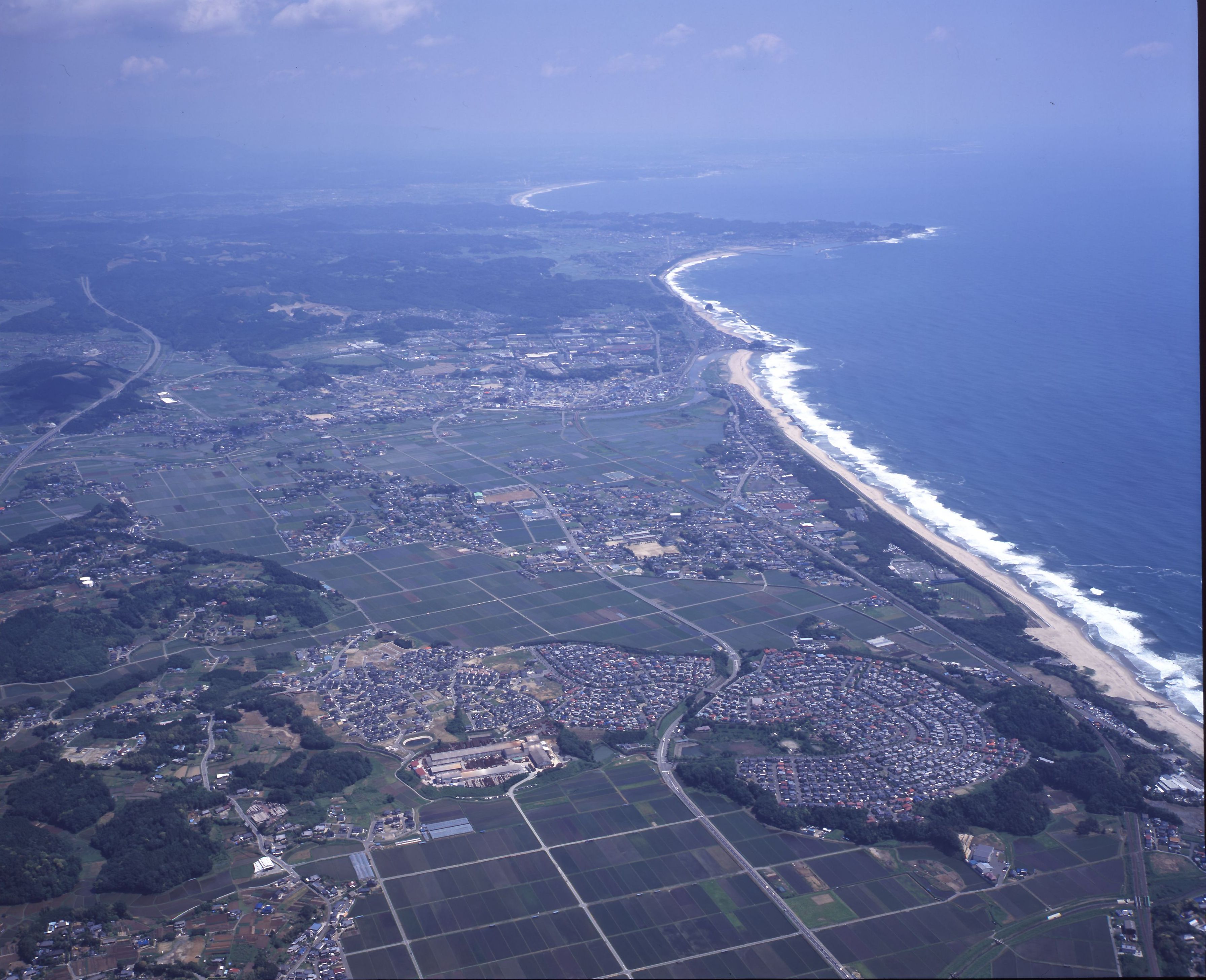 市全景図(航空写真)(1)